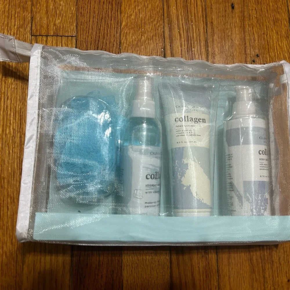 Olivia Grace Set-Lotion, Body Wash, & Face Mist Full Size- Collagen
